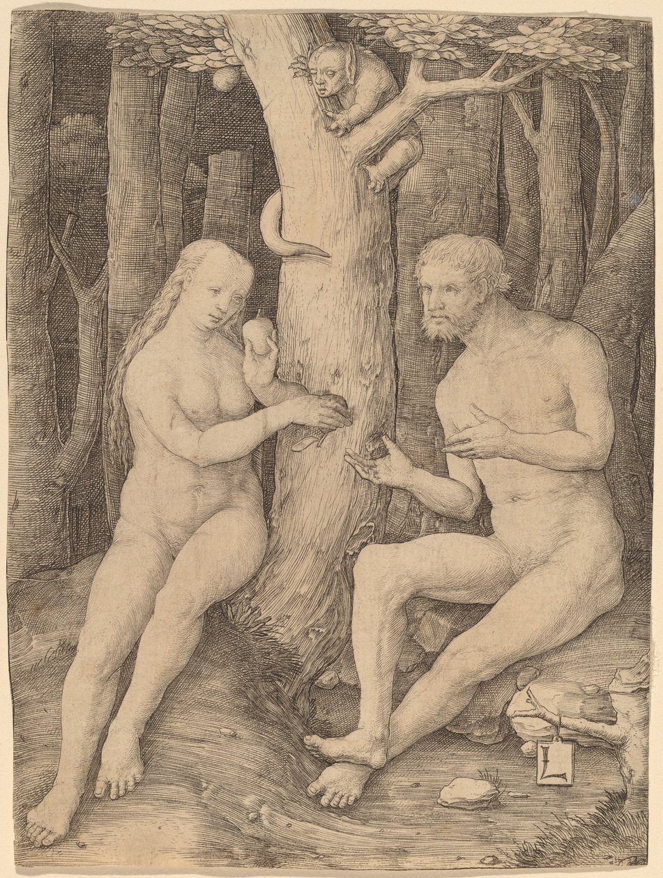 Människans fall av Lucas van Leyden