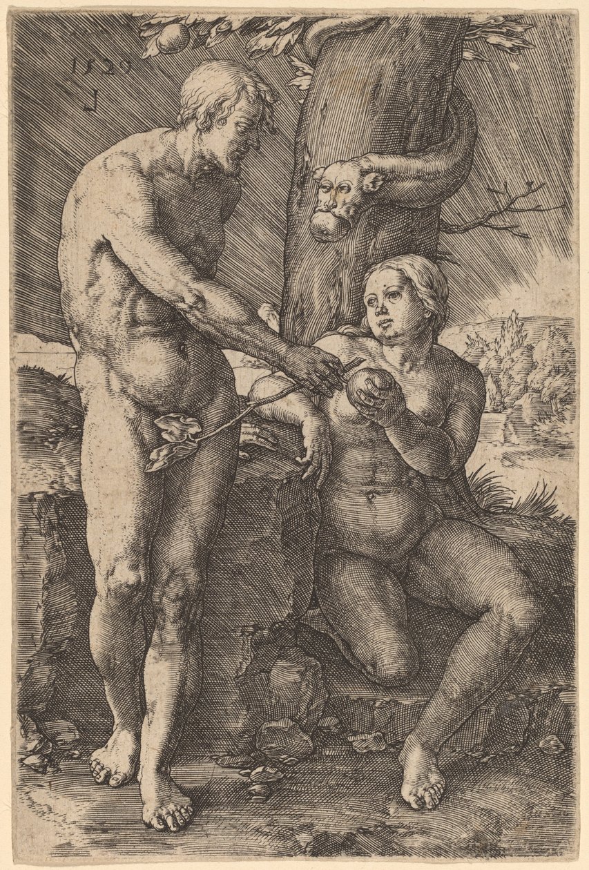 Människans fall av Lucas van Leyden