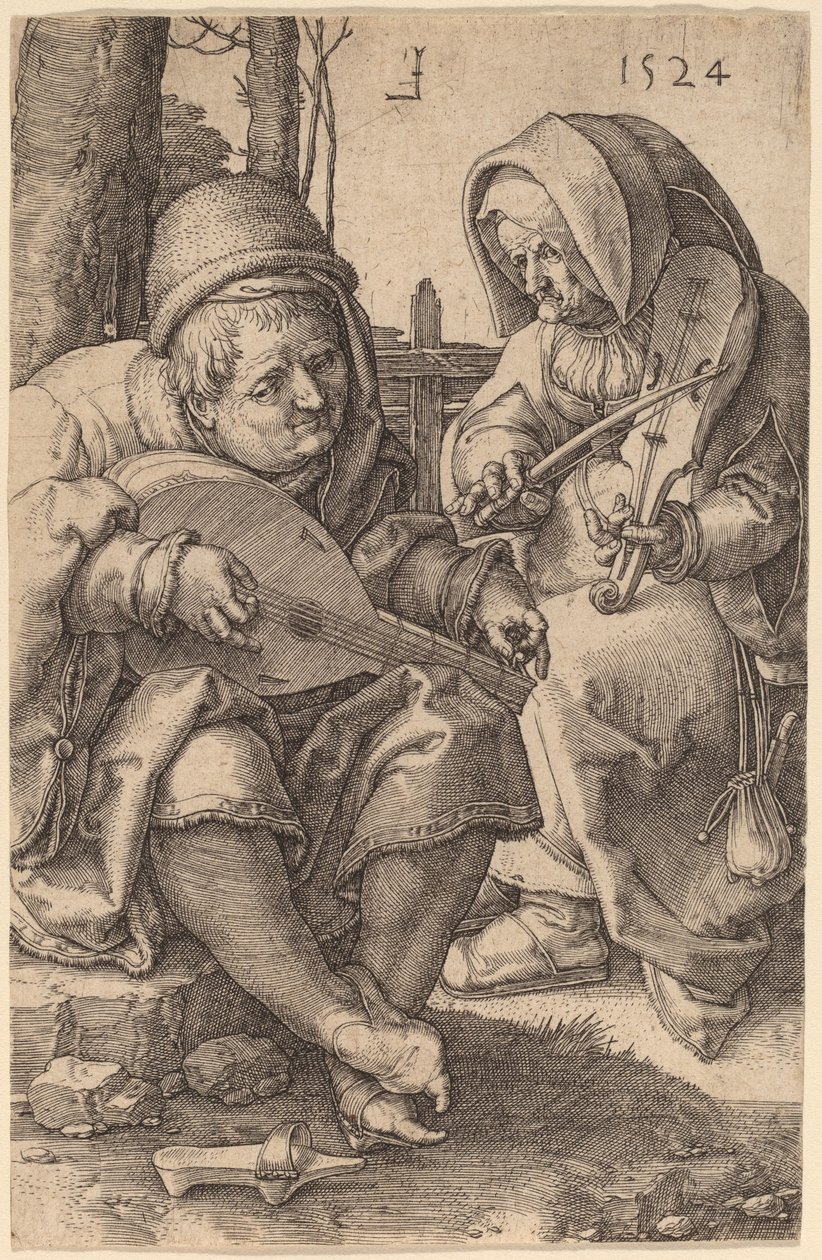 Musikerna av Lucas van Leyden