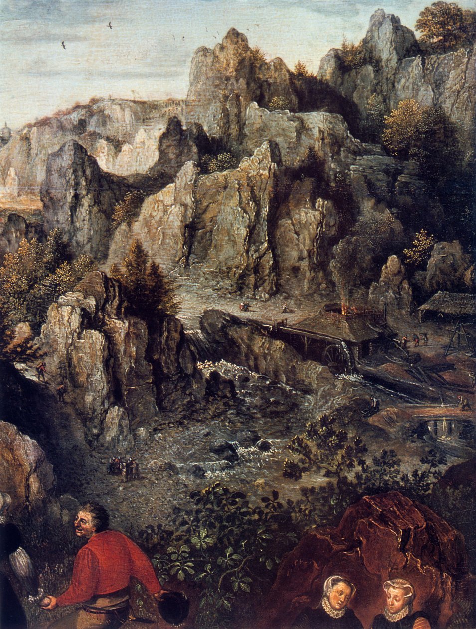 Landsfesten, detalj, 1576. av Lucas van Valckenborch