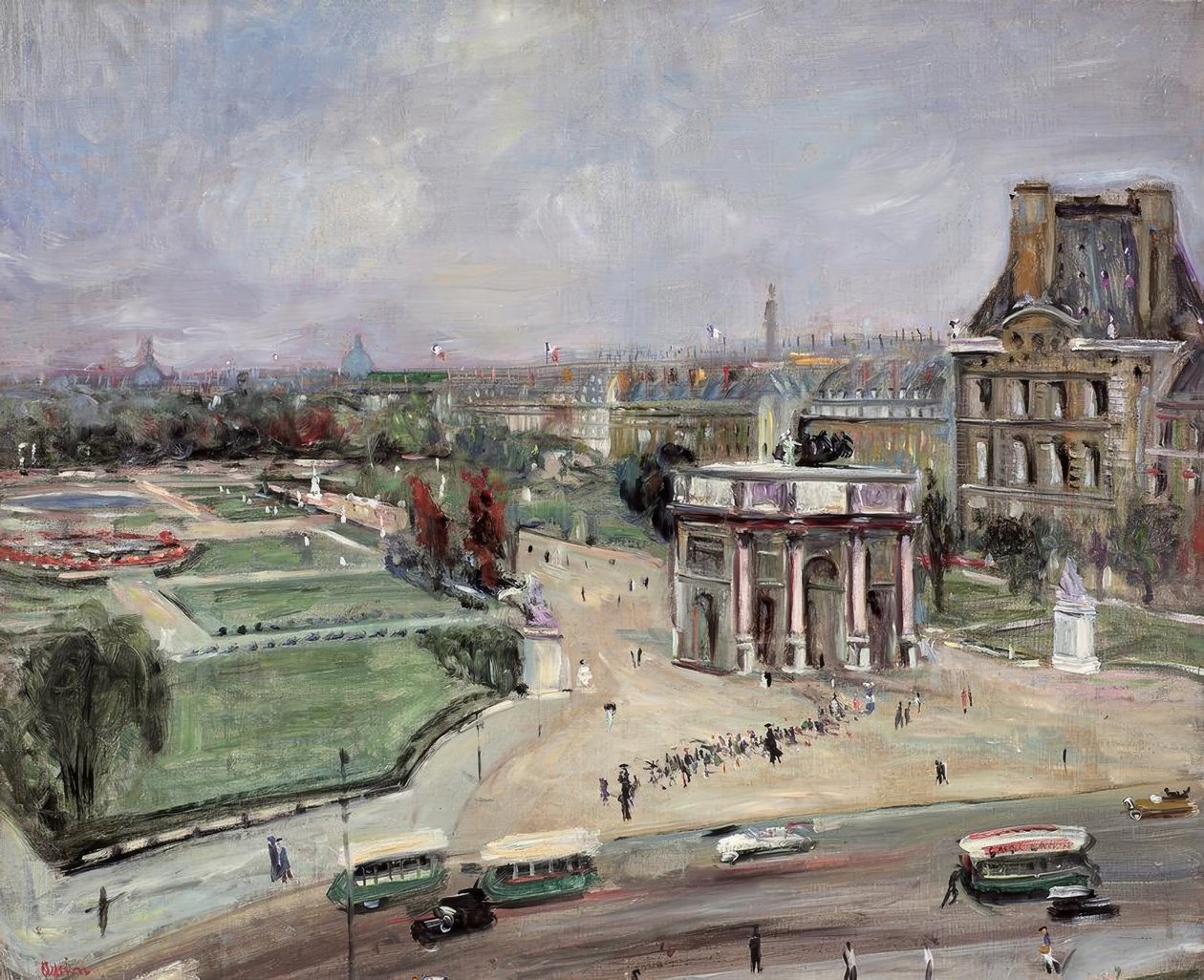 Arc du Carrousel av Lucien Adrion