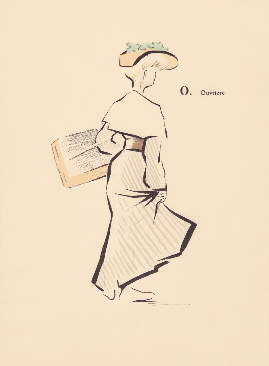 O. Arbetare av Lucien L. (active 1904) Henreaux