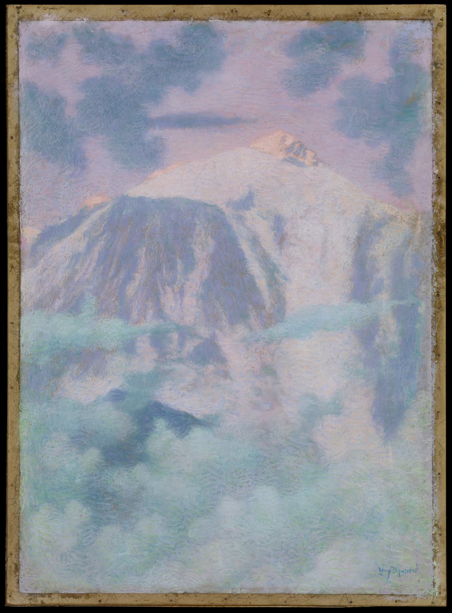 Dream Mountain Landscape av Lucien Levy Dhurmer