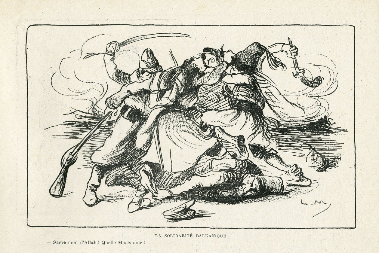 Illustration i Le Rire av Lucien Metivet