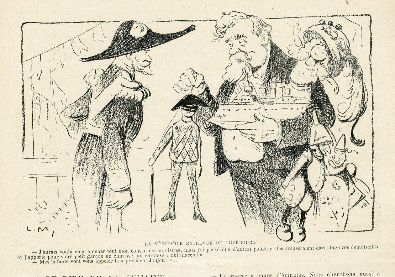 Illustration i Le Rire av Lucien Metivet