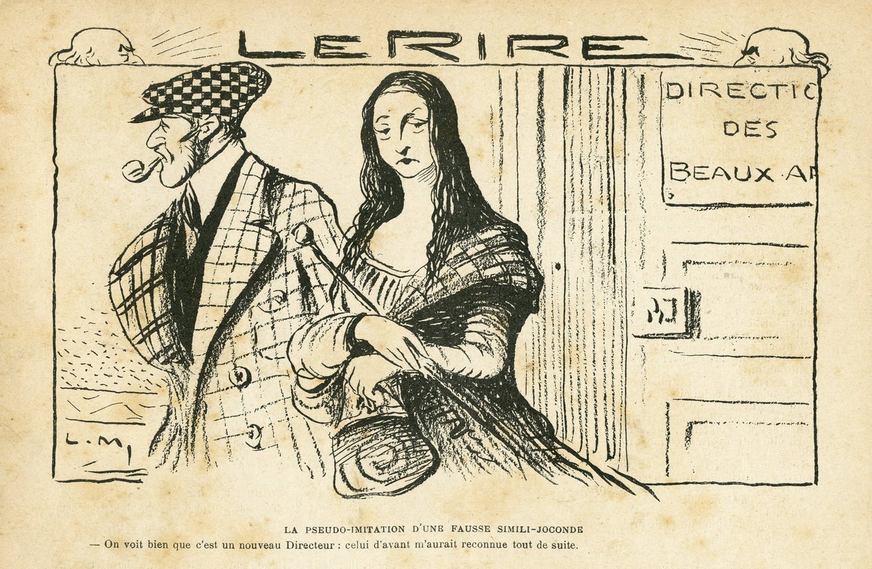 Illustration i Le Rire av Lucien Metivet