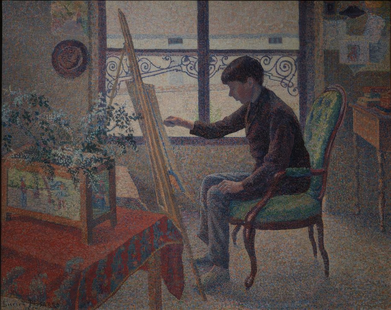 Verkstädernas inredning av Lucien Pissarro