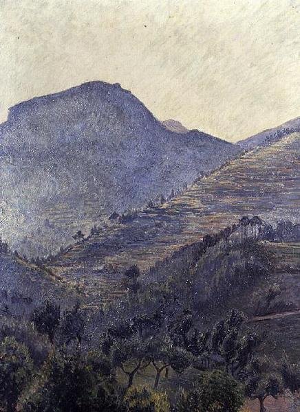 La Bau, solnedgång av Lucien Pissarro