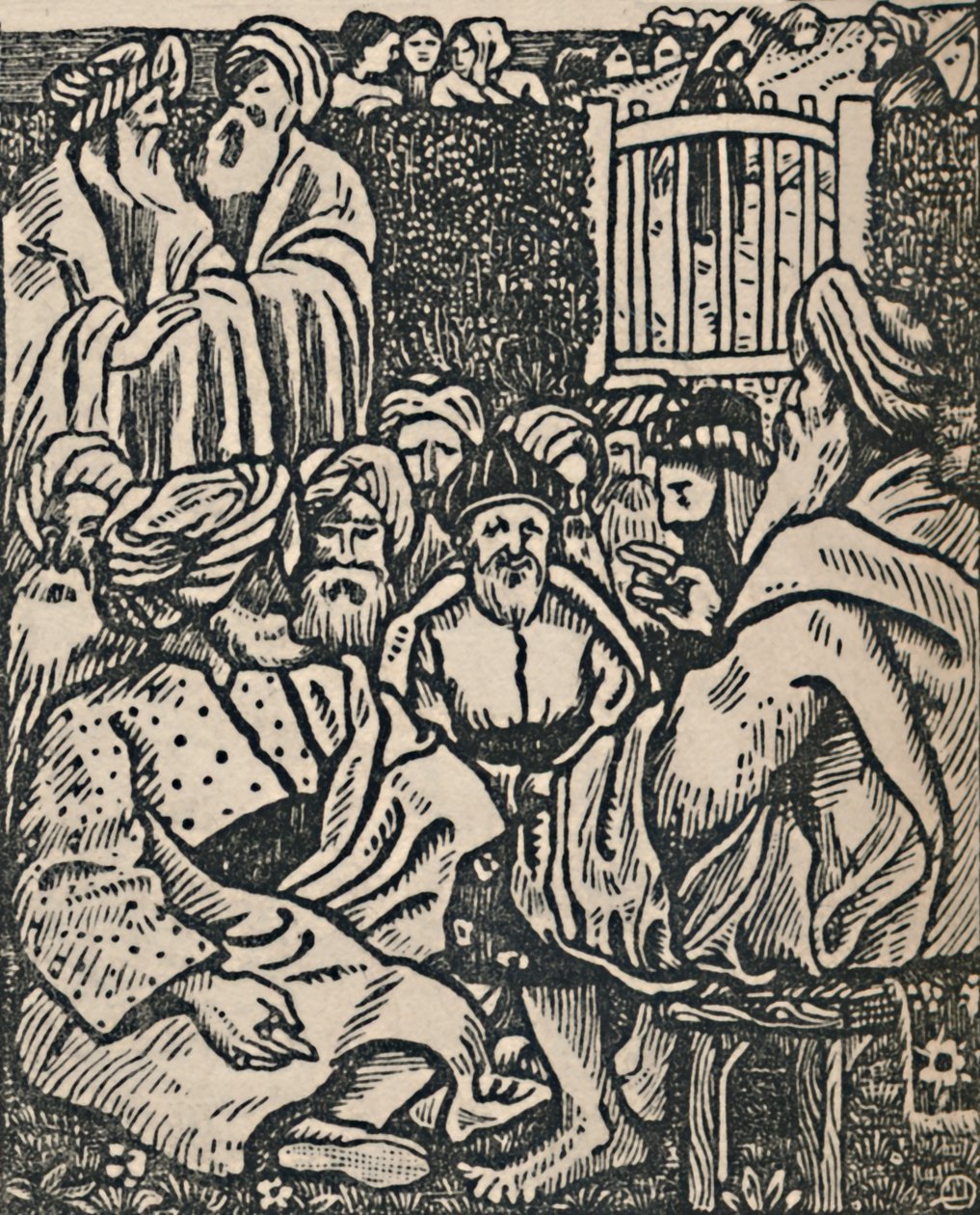 De äldres möte, 1919 av Lucien Pissarro