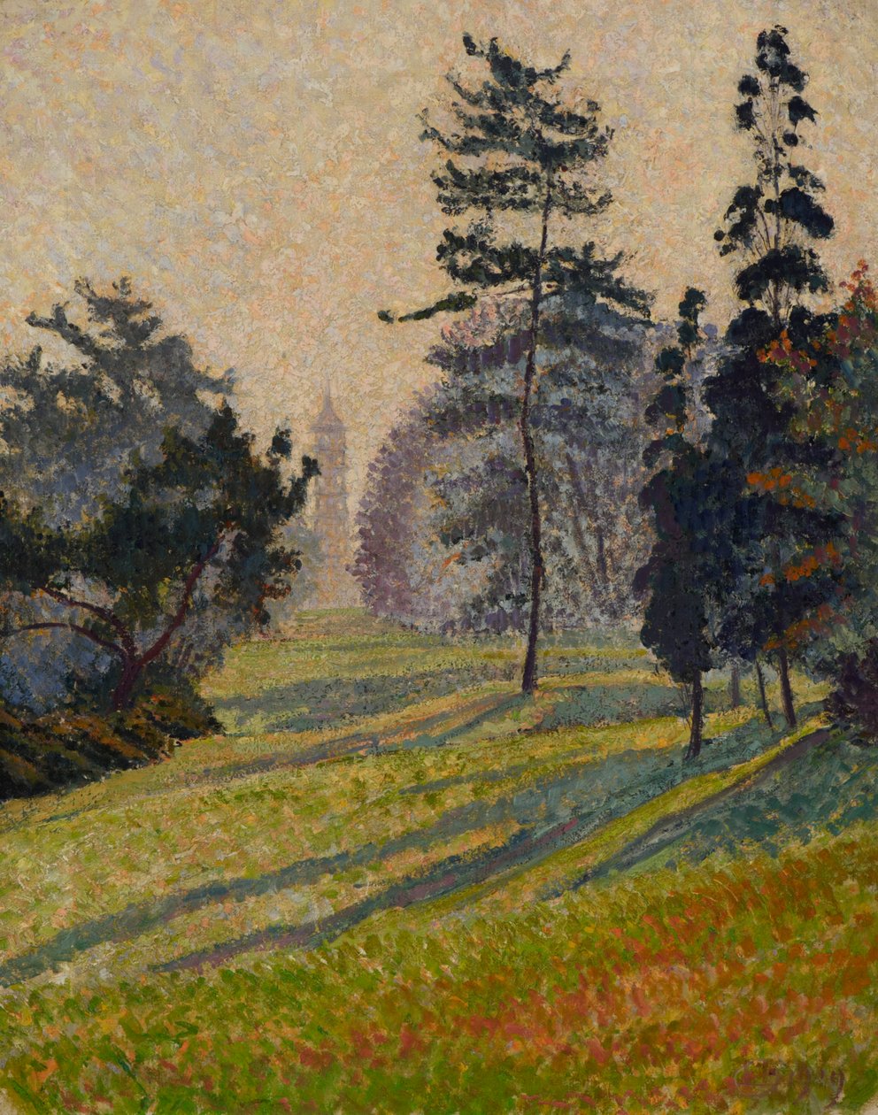 Pagoden, Kew av Lucien Pissarro