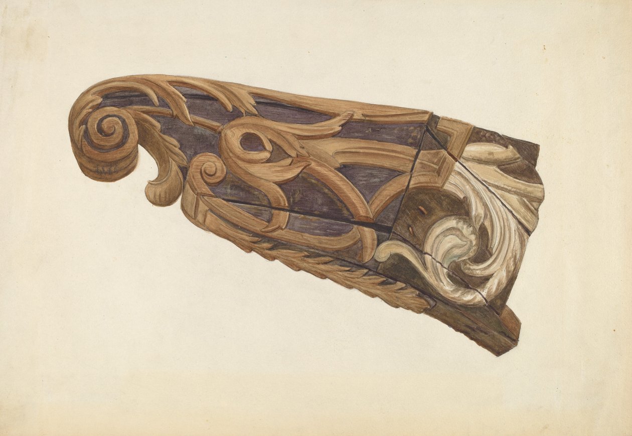 Billethead, c. 1936. av Lucille Chabot