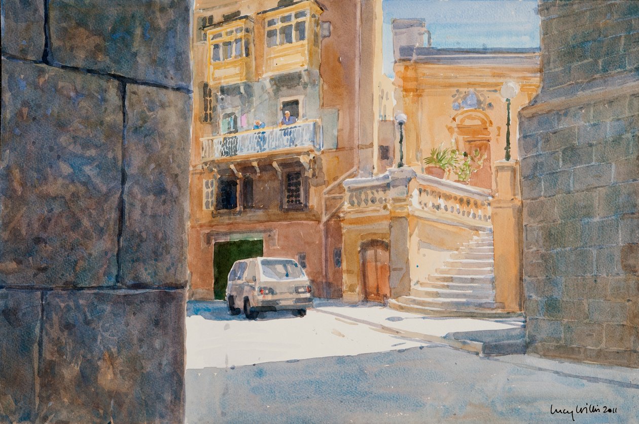 The Walls of Birgu, 2011 av Lucy Willis