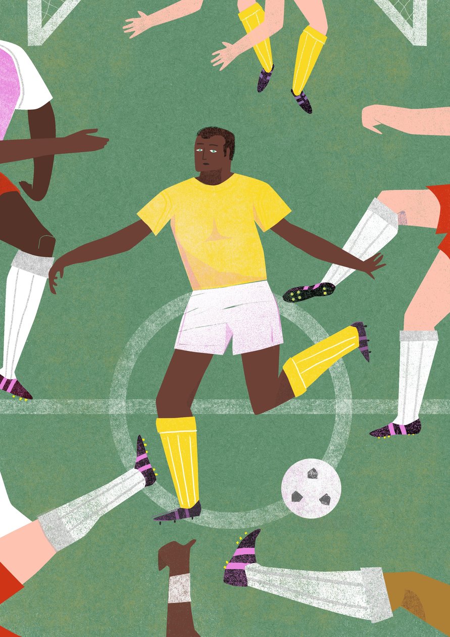 Fotbollsspelare av Lucy Banaji