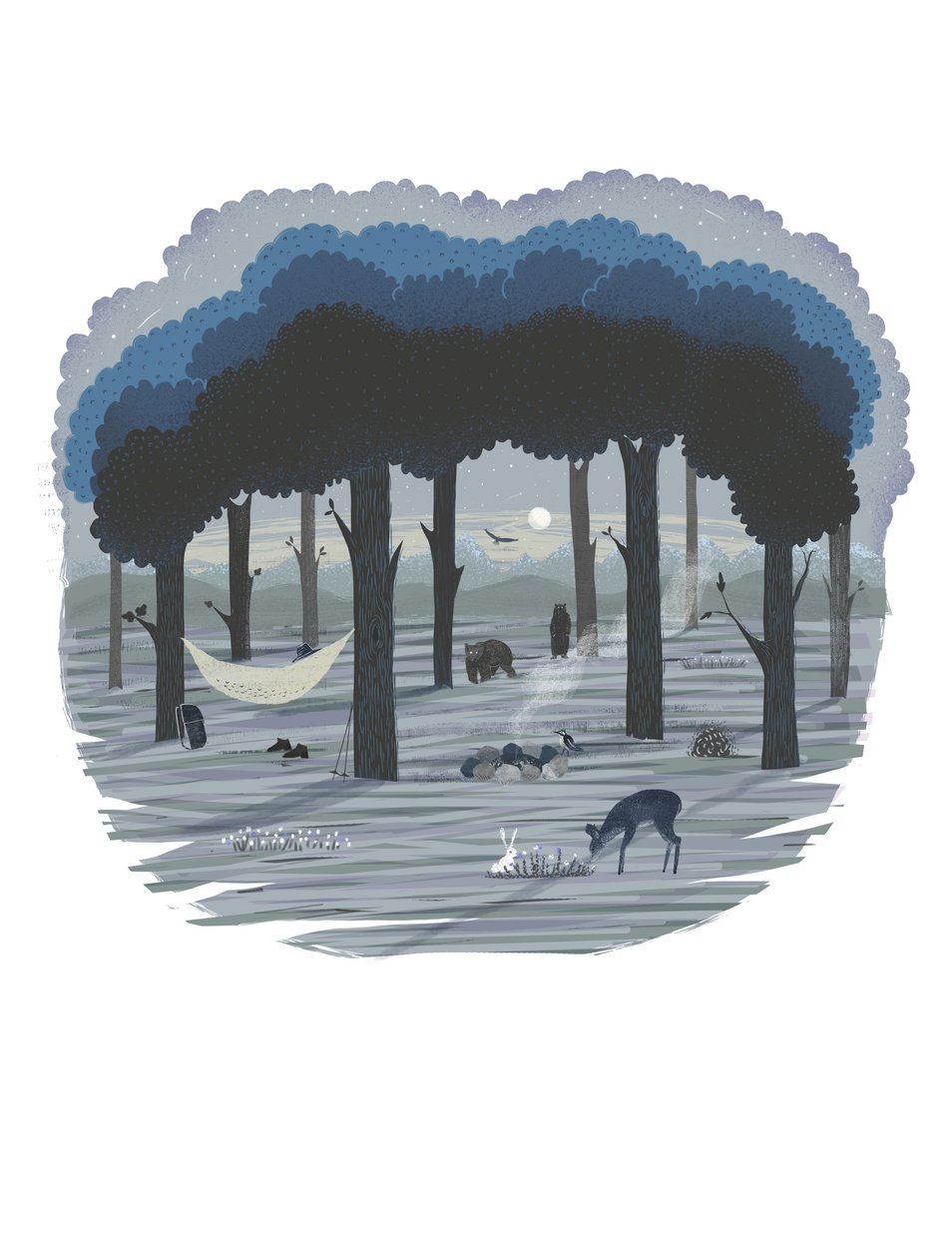 Great Outdoors, 2015 (digital) av Lucy Banaji