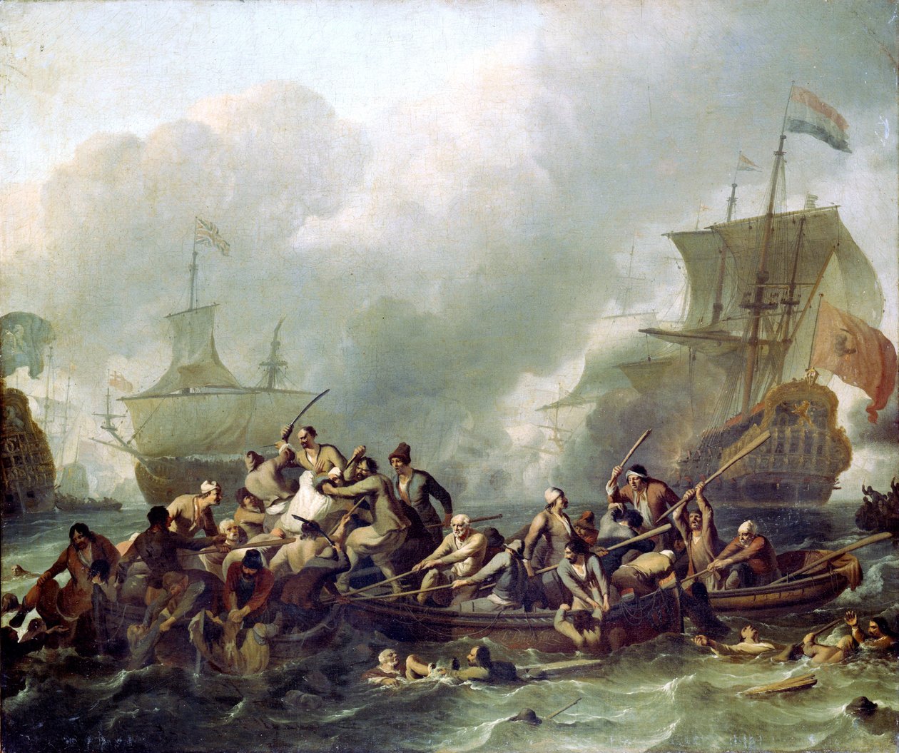 Slaget om Texel av Ludolf Bakhuizen