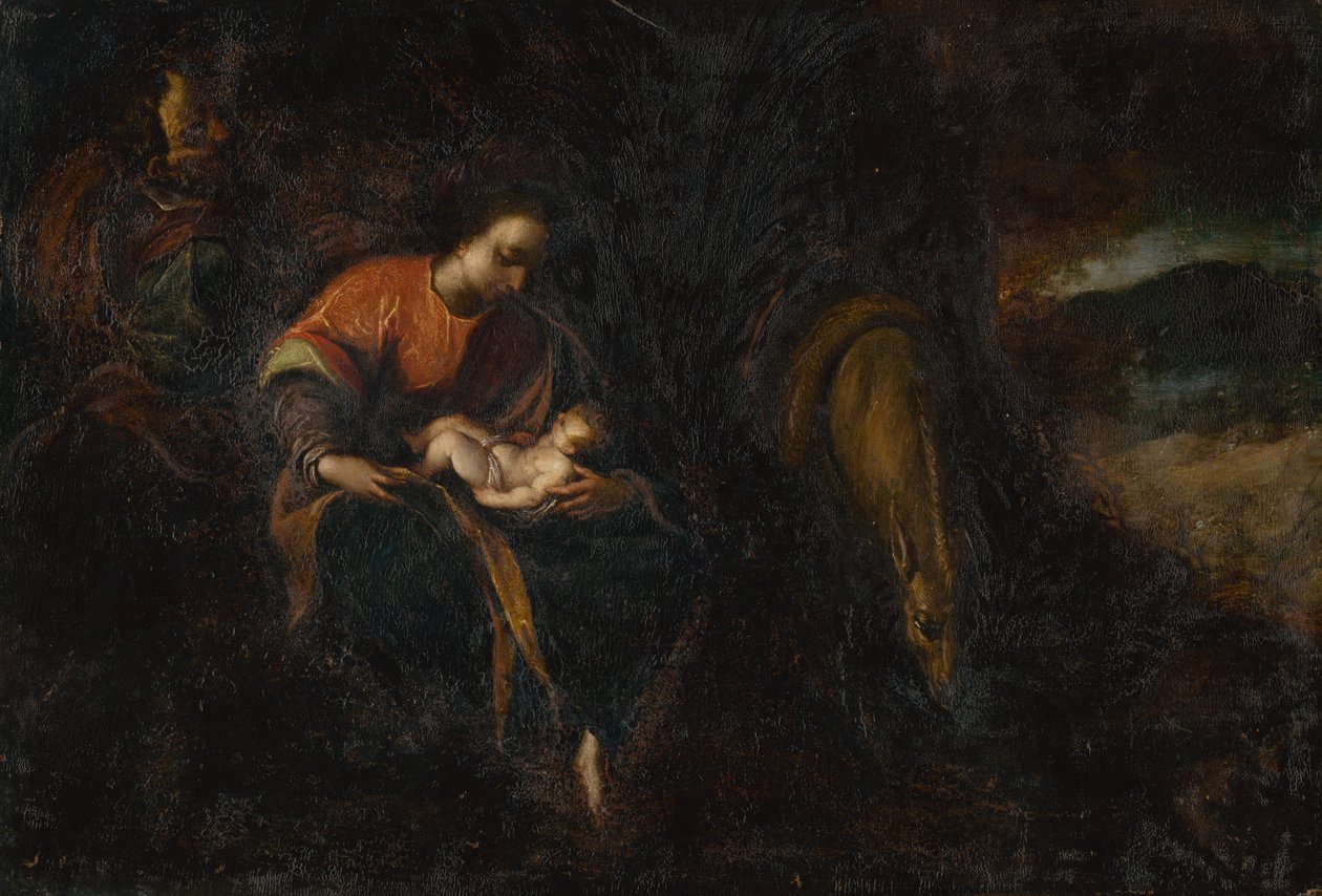helig familj av Ludovico Carracci