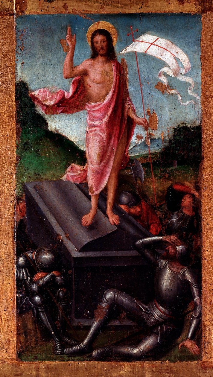 Mysteries of the Rosery: Resurrection (Trämålning av Ludovico Brea