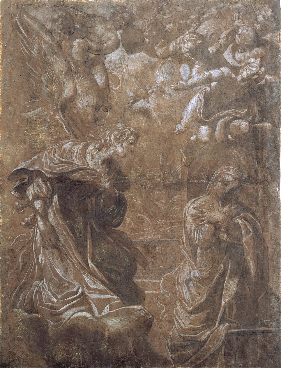 Bebådelse av Ludovico Carracci