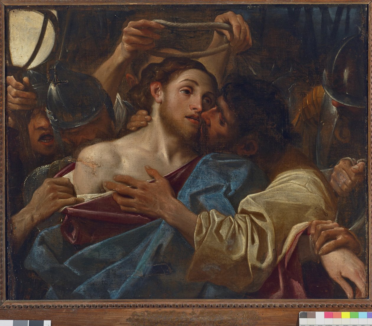 Judas kyss (olja på duk av Ludovico Carracci