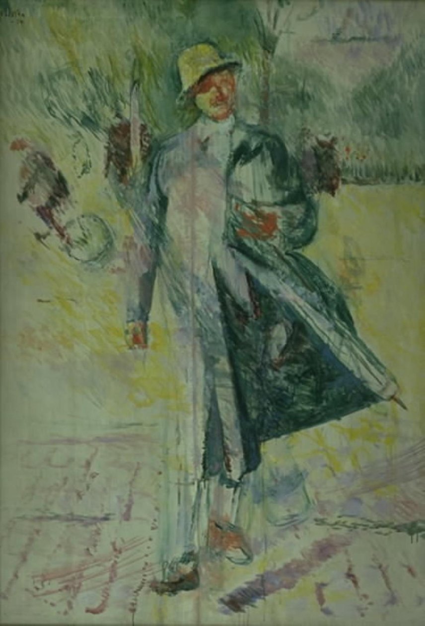 Självporträtt av Ludvig Karsten