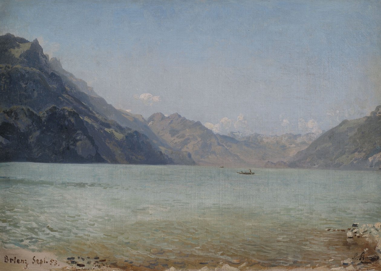 Am Brienzer See av Ludwig Knaus