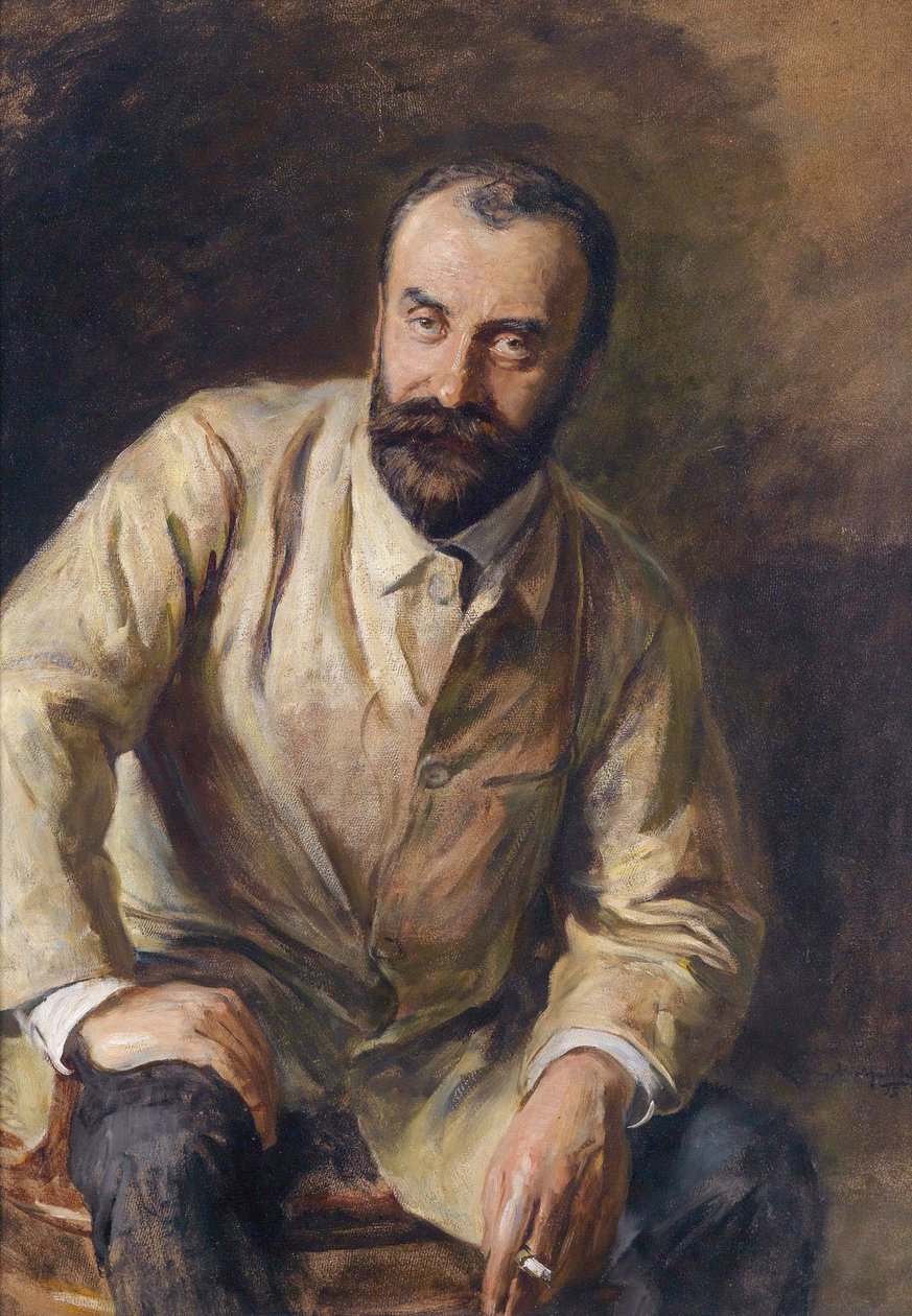 Carl Moll av Ludwig Michalek