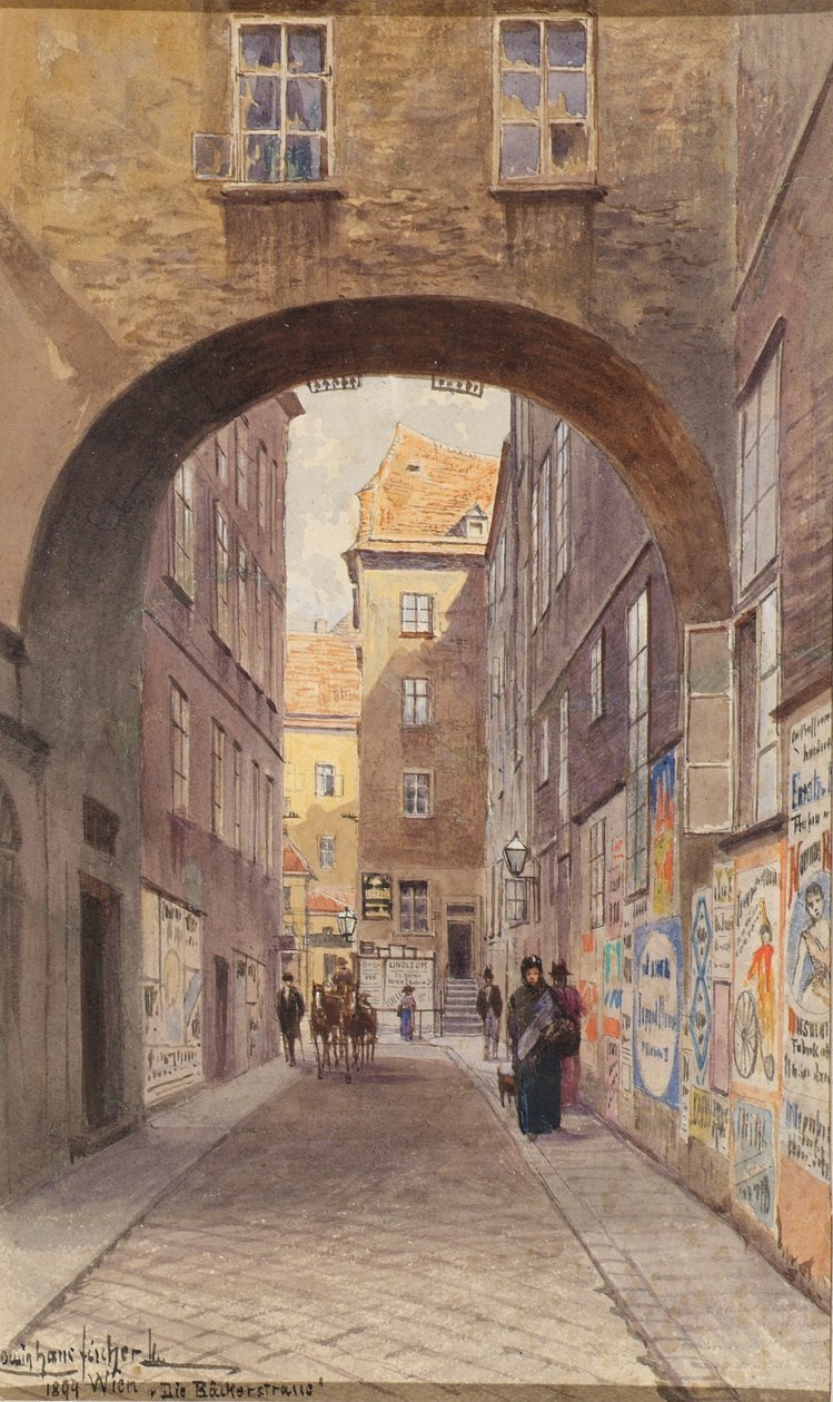 Baker Street i Wien av Ludwig Hans Fischer