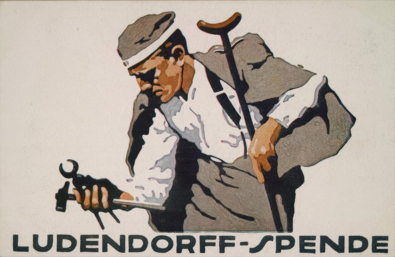 Ludendorff donation för krigsinvalider av Ludwig Hohlwein
