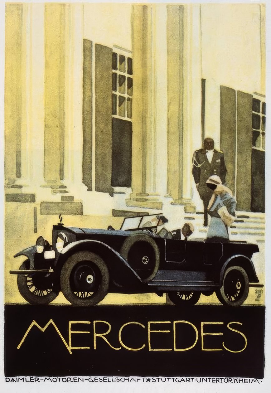 MERCEDES av Ludwig Hohlwein