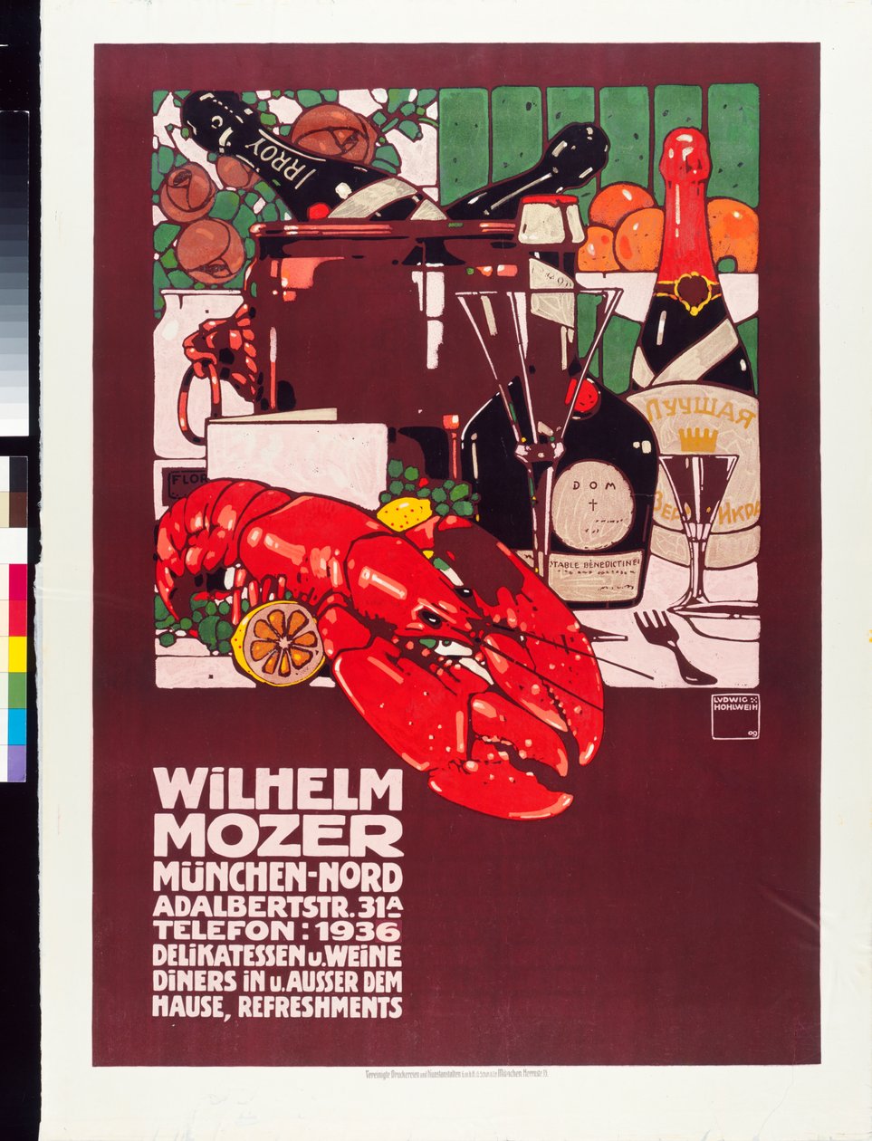 William Mozer av Ludwig Hohlwein