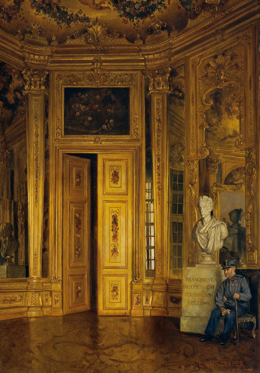 Guldskåpet i Upper Belvedere av Ludwig Kainzbauer