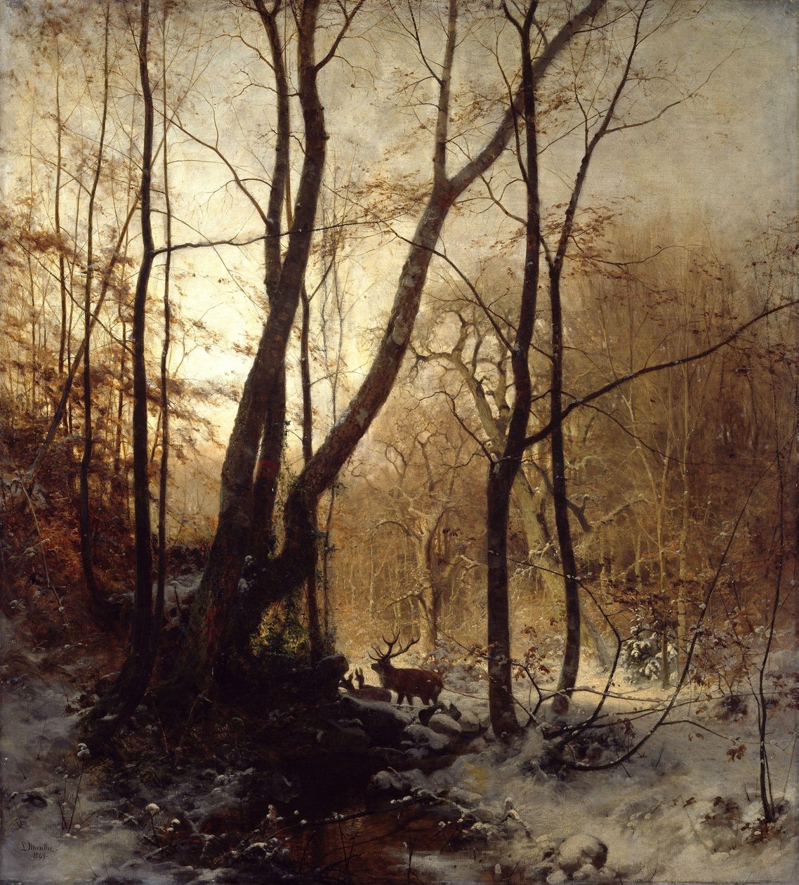 Vinter i Tyskland av Ludwig Munthe