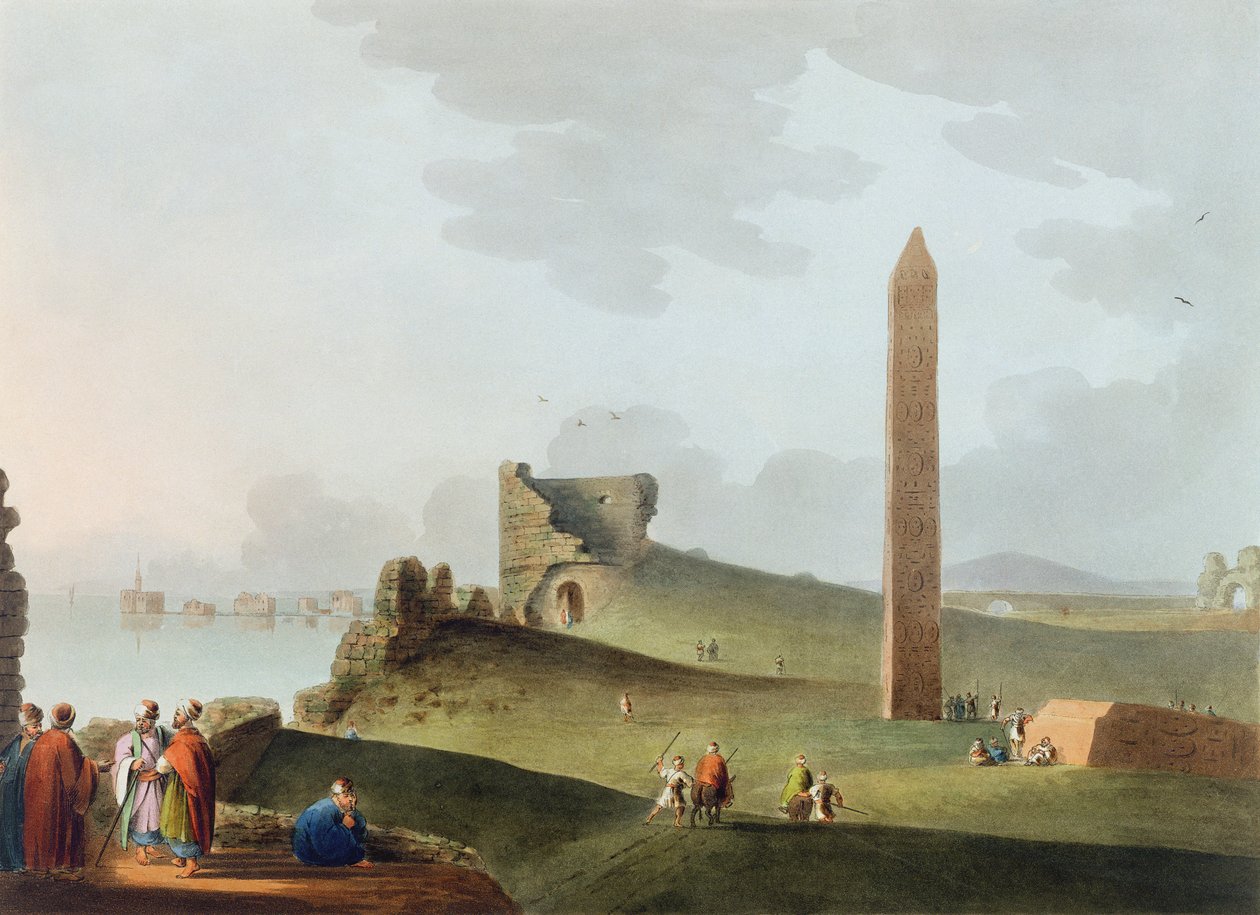 Obeliskerna i Alexandria, kallade Cleopatra