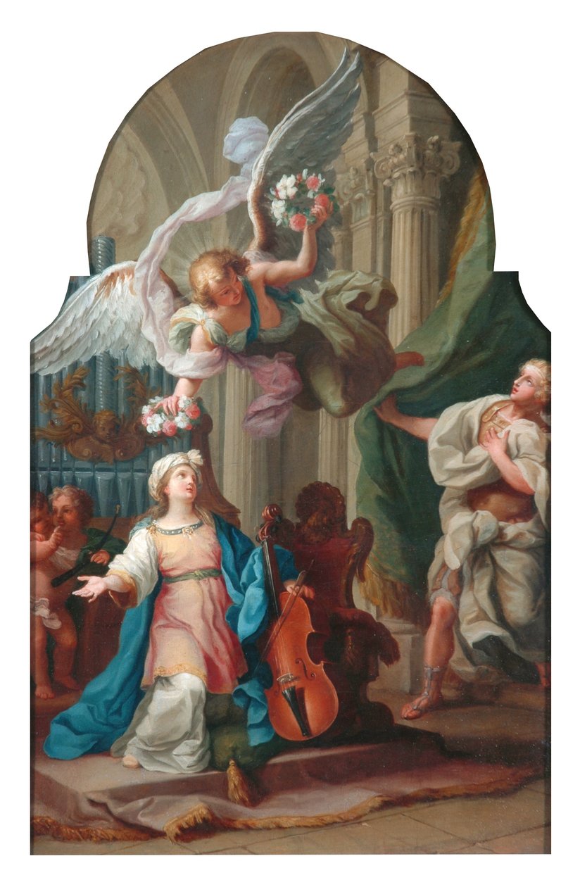 St Cecilia av Luigi Vanvitelli