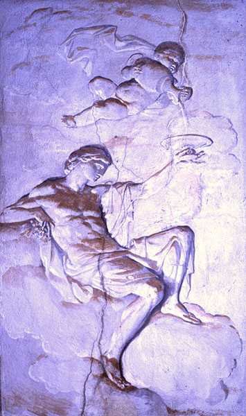 Bacchus, ca 1790 (fresk) av Luigi Catani