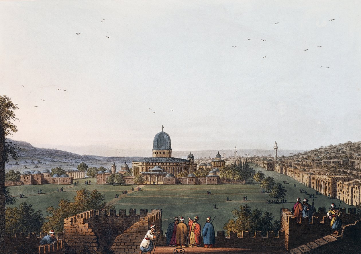 Salomos tempel av Luigi Mayer