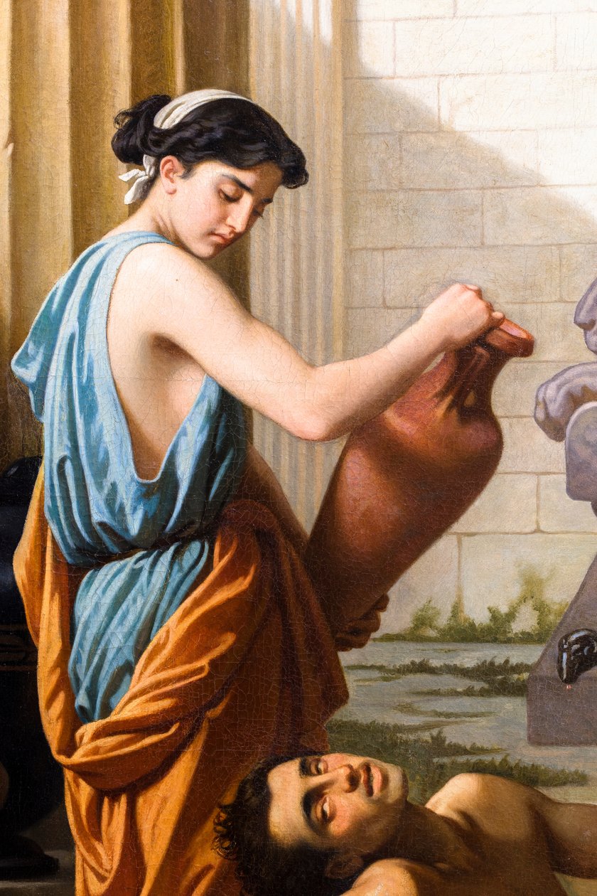 Utbildning i Sparta av Luigi Mussini