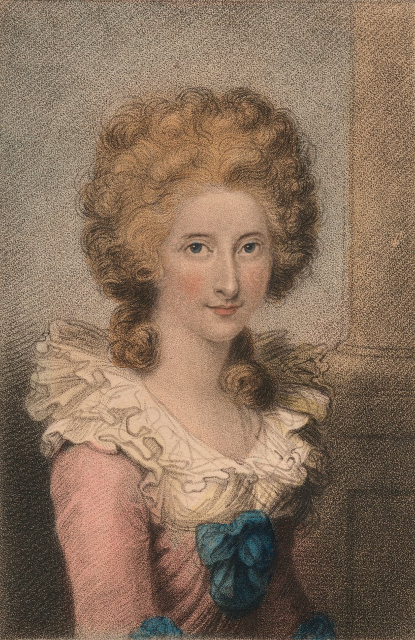Den ärade fru Damer, 1794. av Luigi Schiavonetti