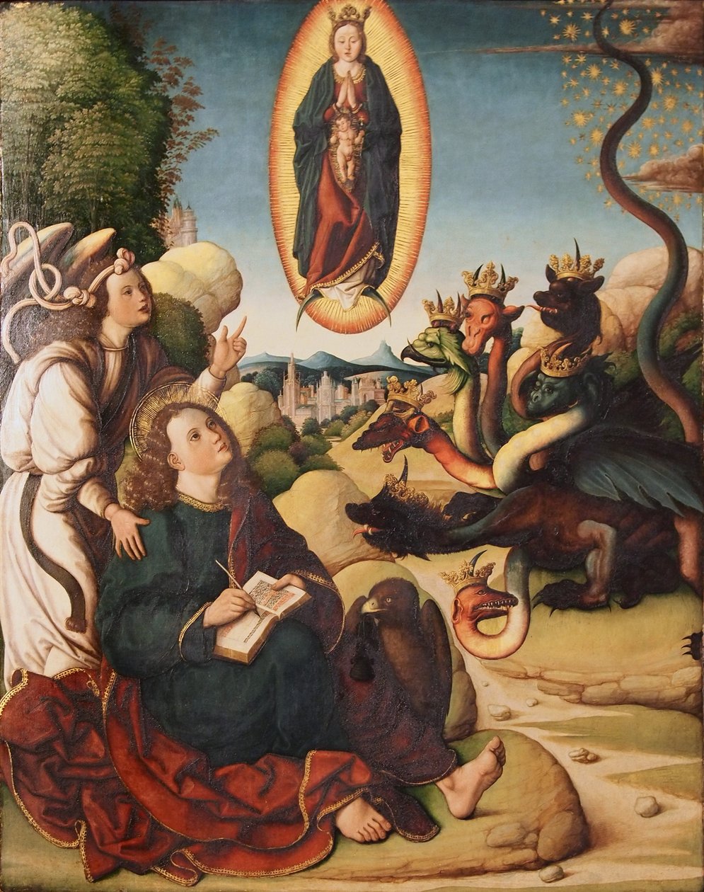 San Juan i Patmos av Luis Fernández García