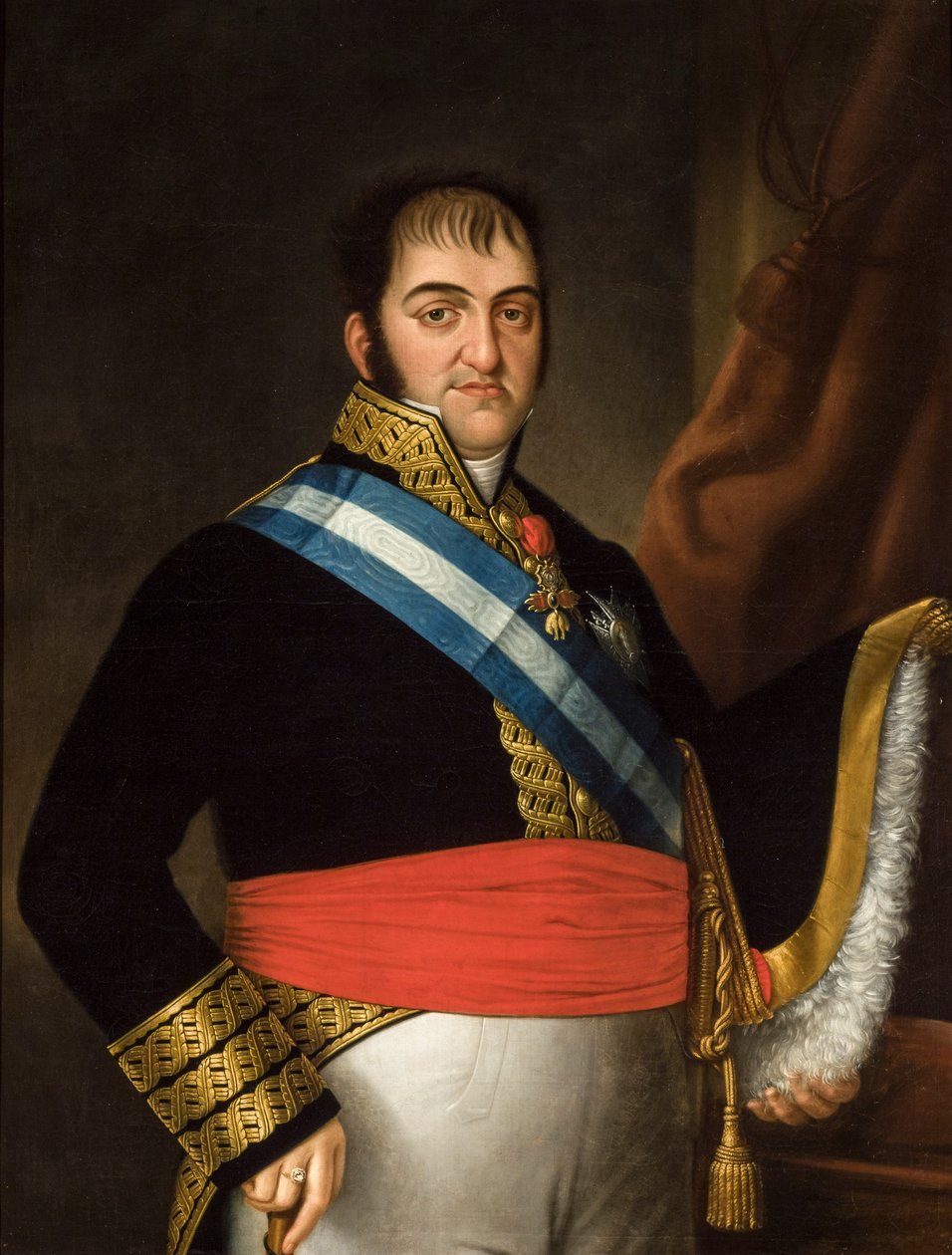 El rey Fernando VII de España av Luis de la Cruz