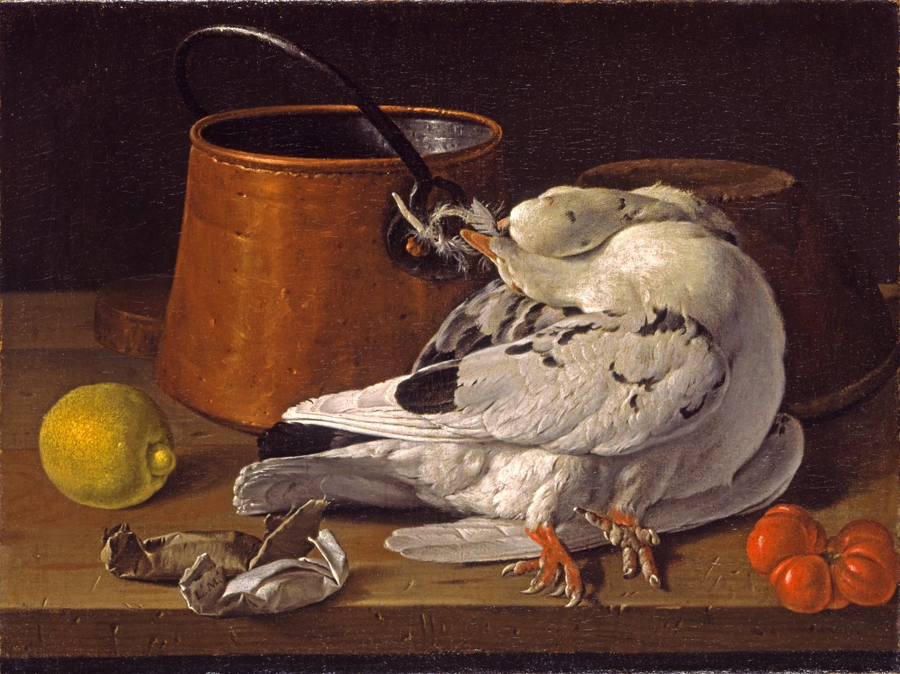Stilleben med vilt, c.1770 av Luis Egidio Melendez