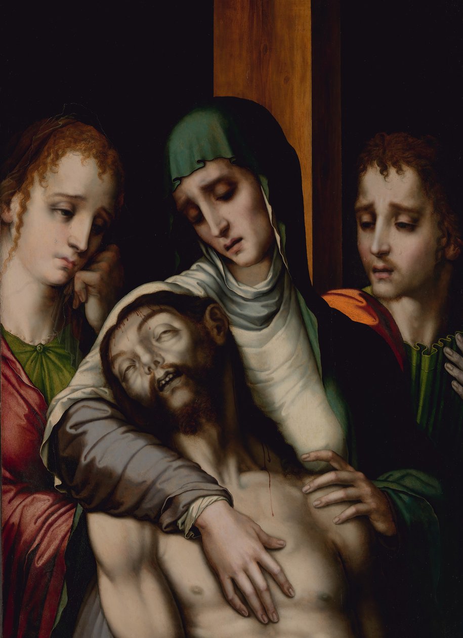 Klagovisan, ca. 1560. av Luis de Morales