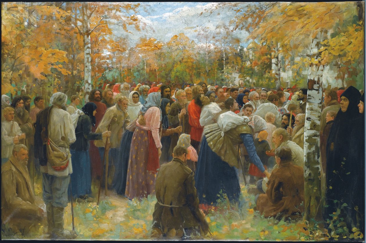 Till de heliga platserna, 1911 av Lukjan Vasilievich Popov
