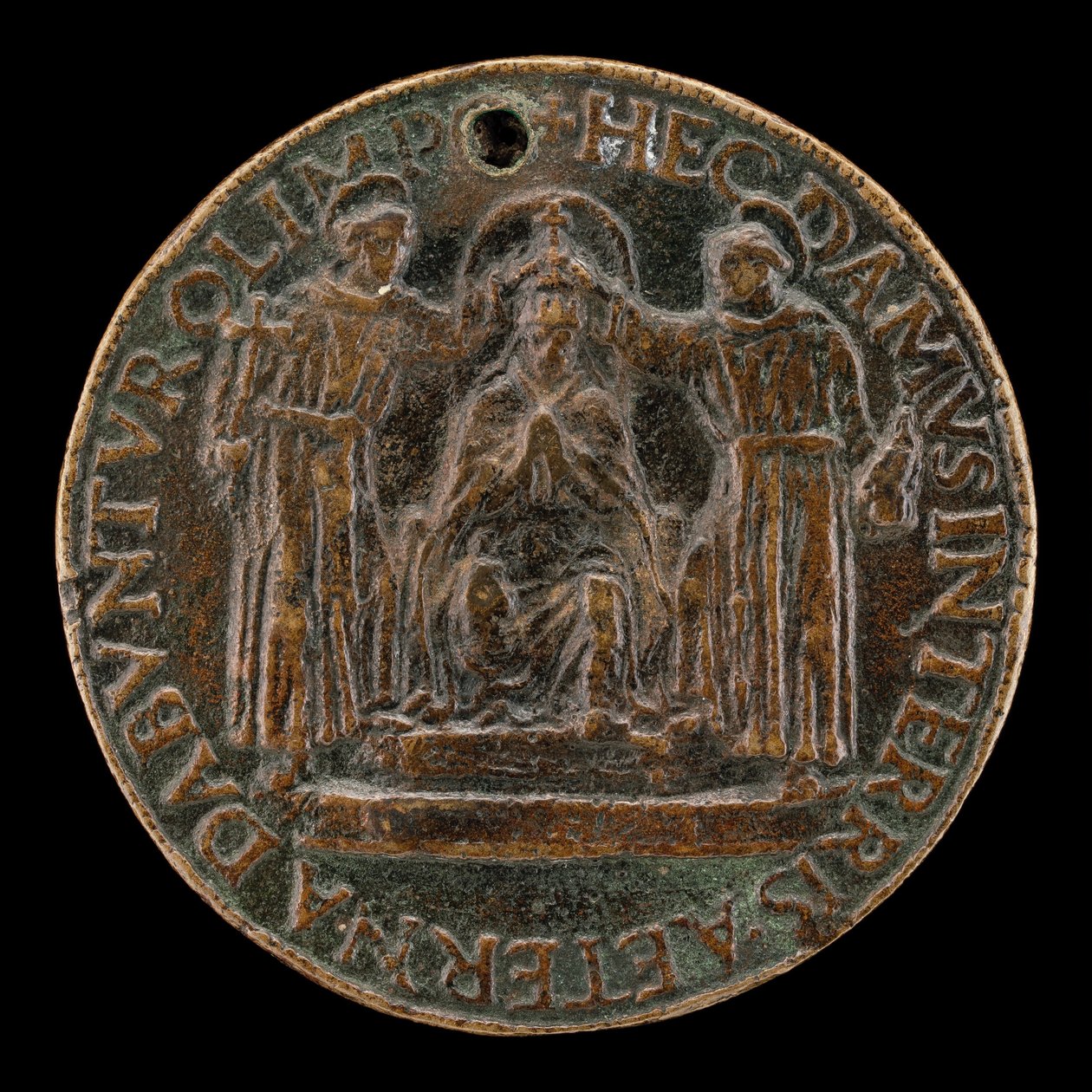 Sixtus IV blir krönt [omvänd]. av Lysippus Junior