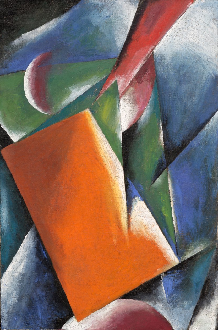 Arkitektonisk målning, 1917 av Lyubov Sergeevna Popova