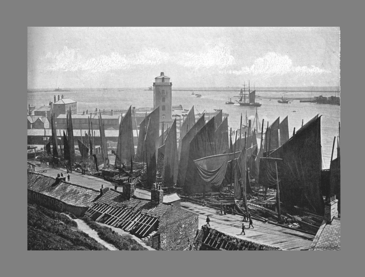 Low Light, North Shields, c1900 av M. Aunty