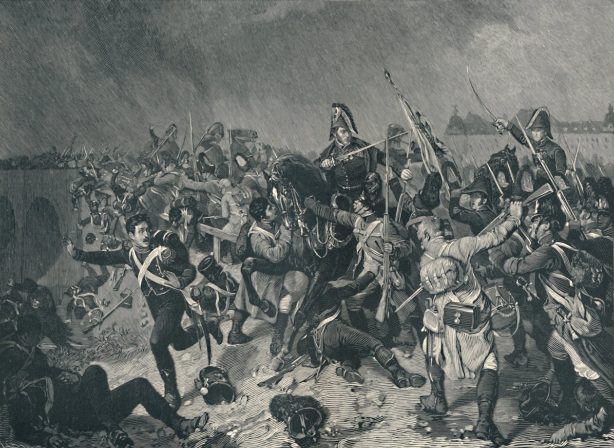 Slaget vid Znaim, 11 juli 1809, 1896. av M. Haider