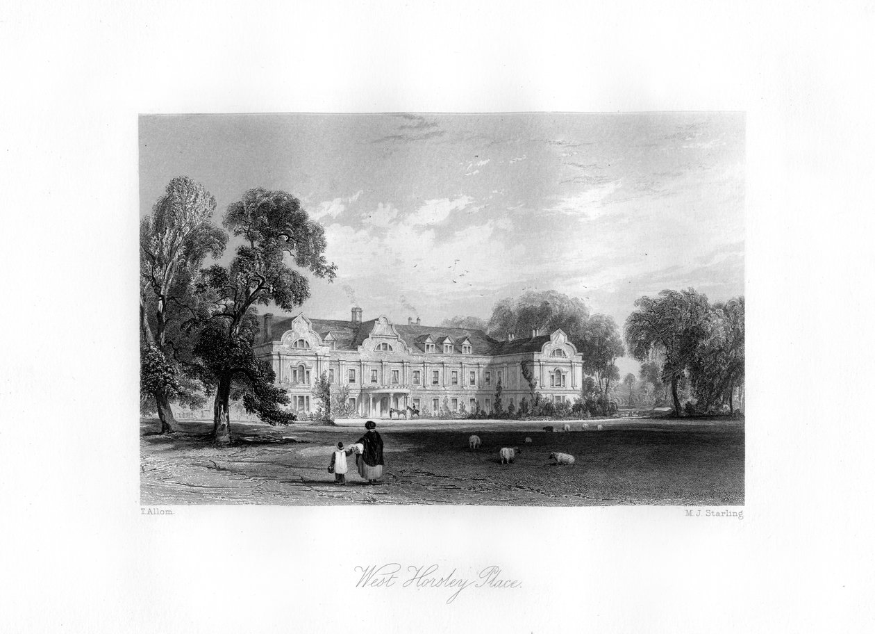 West Horsley, Surrey, 1800-talet. av M. J. Starling