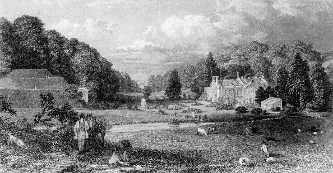 Wotton House, Surrey, 1800-talet. av M. J. Starling