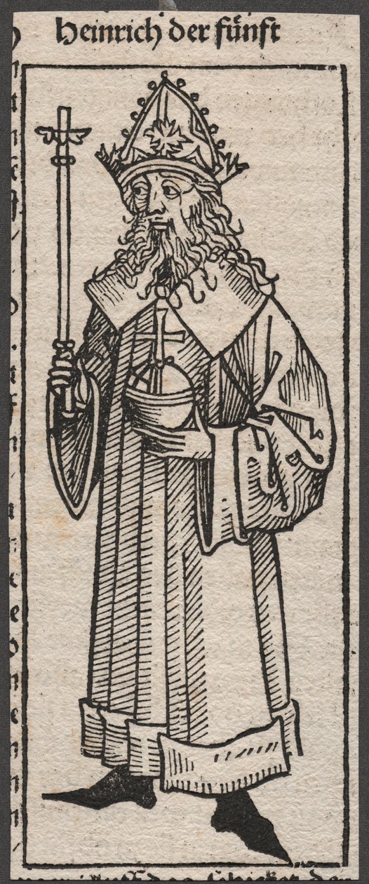 Henrik den femte av M. & Pleydenwurff W. (d.1494) Wolgemuth